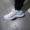 李寧（Lining）男鞋越影夏秋網(wǎng)面跑步鞋男2025新款學(xué)生運動(dòng)透氣減震回彈跑鞋子 標準白-1 曬圖返5 42 曬單實(shí)拍圖