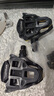 SHIMANO鎖踏禧瑪諾公路腳踏R550公路車軸承自鎖R7000帶鎖片RS500自鎖腳踏 PD-R550黑色一對 曬單實拍圖
