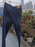大大牛親膚舒適春秋季直筒寬松石墨烯牛仔褲男高檔潮流高腰深檔休閑長(cháng)褲 藍黑2173 石墨烯面料 29 推薦110-120斤 曬單實(shí)拍圖
