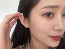 迪后（Dirholl）品牌耳夾無(wú)耳洞女耳骨夾耳環(huán)時(shí)尚高級感銀耳飾品情人節禮物送女友 網(wǎng)紅一周耳夾套裝【精美禮盒】 曬單實(shí)拍圖