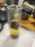 德韋特（DWIGHT）雙層防燙玻璃杯套裝家用加厚直身水杯耐高溫冷水壺耐熱泡綠茶杯子 直身雙層杯300ml 曬單實拍圖