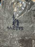 哈吉斯（HAZZYS）配飾 春秋季男士羊絨/羊毛混紡保暖圍巾男AAOZ1MAD010 深灰色DE 均碼 曬單實拍圖