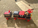 好來(lái)喜兒童電動(dòng)小火車可坐人兒童電動(dòng)車四輪可坐玩具車可坐人兒童車四輪 高配黑紅|四驅(qū)+備用電瓶+遙控 曬單實(shí)拍圖
