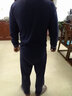 蘇吉思純棉情侶睡衣春秋季長(zhǎng)袖長(zhǎng)褲男女四季款睡衣家居服棉質(zhì)套裝可外穿 男款 XL 曬單實(shí)拍圖