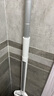 藍小魚(yú)噴水平板免手洗家用木地板客廳衛生間干濕兩用懶人拖把 無(wú)噴水功能共4片布 360mm 鋁桿免手洗平板 曬單實(shí)拍圖