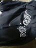 楠子漢春夏季復古棒球服bf風(fēng)黑暗系寬松刺繡夾克男女薄款外套ins國潮牌 黑色 (男女同款) L(雙層寬松版) 曬單實(shí)拍圖
