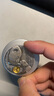 中國熊貓金幣發(fā)行40周年紀念銀章 紀念品銀制紀念章 鑲嵌熊貓金幣 1克金+20克銀 曬單實(shí)拍圖
