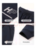 暇步士（Hush Puppies）童裝兒童男大童春季舒適透氣休閑百搭潮酷針織長褲 鉆石黑 140 曬單實拍圖
