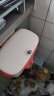 尔蓝厨房垃圾桶带盖壁挂式垃圾桶橱柜门厕所卫生间悬挂收纳桶AL-GB153 实拍图