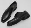 金利来（goldlion）男鞋正装商务休闲鞋舒适轻质透气时尚皮鞋58083057101A-黑-38-码 实拍图