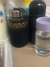 天喜（TIANXI）玻璃杯大容量透明水杯瓶帶蓋泡茶杯過濾男單層便攜杯子1000ml印字 升級款700ml+杯套+杯刷 曬單實拍圖