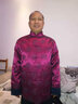 唐襲世家唐裝男秋冬季中式外套棉服生日婚禮爸爸裝宴會男裝中國風情侶裝 藍色單衣三件套 L 曬單實拍圖