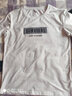 賓色夏裝莫代爾短袖T恤男潮流印花圓領(lǐng)冰絲體恤韓版半袖男式休閑丅恤 362白色 XL【130-150斤】 曬單實(shí)拍圖