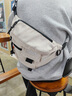 回力（Warrior）胸包男大容量功能男包休閑百搭斜挎包日系簡(jiǎn)約小背包女單肩包運動(dòng) 黑色+猩猩掛件 曬單實(shí)拍圖
