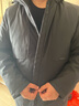 雅鹿一衣五穿鵝絨羽絨服男2025冬季新款中長(zhǎng)款加厚可拆卸內(nèi)膽夾克外套 黑色 XL 180 曬單實(shí)拍圖