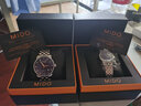 美度（MIDO）瑞士手表貝倫賽麗系列長(cháng)動(dòng)能自動(dòng)機械情侶對表送愛(ài)人禮物 午夜藍鋼帶對表 曬單實(shí)拍圖