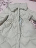 笛莎女童羽絨服秋冬季新款中長(cháng)款大翻領(lǐng)收腰中大童兒童外套 晨霧綠 140cm 曬單實(shí)拍圖