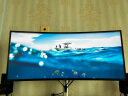 戴尔（DELL）UltraSharp 34英寸曲面显示器 WQHD IPS Black 带鱼屏 90W Type-C全接口 内置音箱1900R U3423WE 实拍图