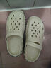 啄木鳥(niǎo)洞洞鞋男夏季大碼46拖鞋防滑辦公室47大頭兩用48沙灘鏤空包頭涼鞋 米白 46 標準運動(dòng)碼 曬單實(shí)拍圖