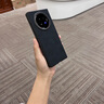 司德威vivoxfold3手機(jī)殼新款xfold3保護(hù)套鏡頭全包vivoxfold3pro折疊屏真羊巴皮防摔皮套xfold2翻蓋手機(jī) 【石墨黑】輕奢高端/羊皮 vivo X Fold3 曬單實(shí)拍圖