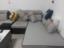 櫻格萊沙發(fā)布藝小戶型客廳組合套裝家具2025新款沙發(fā)家用現(xiàn)代簡(jiǎn)約貓抓布 三人位貴妃邊幾3.4米+茶幾 免洗貓抓布+升級(jí)彈簧乳膠版偏軟 曬單實(shí)拍圖