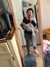 papa嬰兒背巾背帶西爾斯哺乳背巾嬰兒哄睡網(wǎng)布網(wǎng)孔多功能背袋初生兒 嬰兒背帶透氣 簡(jiǎn)易橫抱前抱式 淺灰色 曬單實(shí)拍圖