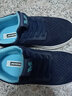 牧童童鞋親子鞋兒童春秋輕便運動(dòng)鞋男一家三口透氣網(wǎng)面飛織鞋小白鞋女 智慧藍（透氣網(wǎng)面） 31 鞋內長(cháng)19.9cm 曬單實(shí)拍圖