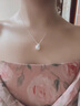 紀羽悠貝珠項鏈女2024新款法式經(jīng)典高級感輕奢情人節(jié)生日禮物貝珠鎖骨鏈 王妃奶白10mm-項鏈 曬單實拍圖