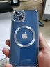 玄皇【帶玻璃鏡頭膜】玄皇 蘋(píng)果13手機殼iphone13promax磁吸magsafe充電可車(chē)載超薄防摔 蘋(píng)果13【遠峰藍】強力磁吸+防爆鏡頭膜+贈膜 曬單實(shí)拍圖