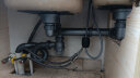 箭牌（ARROW）厨房洗菜盆下水管配件单双槽水槽防臭下水管防返水防堵下水管套装 双槽下水管配件套装 实拍图