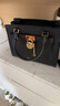 MICHAEL KORS【新年情人節禮物】邁克高仕 MK Hamilton 女士小號斜挎包手提包 黑色 001 NS 曬單實(shí)拍圖