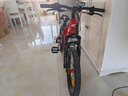 邦德·富士達山地自行車(chē)男女兒童鎂合金禧瑪諾變速減震雙碟剎青少年運動(dòng)單車(chē) 18寸 紅色 曬單實(shí)拍圖