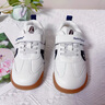暇步士（Hush Puppies）男女童寶寶童鞋新款網(wǎng)面透氣德訓(xùn)涼鞋軟底輕便防滑運(yùn)動(dòng)跑步休閑鞋 HP3301藍(lán)色皮面四季款 25 曬單實(shí)拍圖