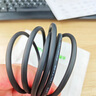 晶華 3.5mm轉(zhuǎn)6.5mm 音頻線公對公 6.35轉(zhuǎn)接頭 手機電腦連電子鼓功放機吉他調(diào)音臺音箱音響 3.5轉(zhuǎn)6.5音頻線【公對公】 1.5米 曬單實拍圖