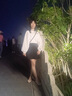 皮爾卡丹（pierre cardin）法式白色長袖襯衫女士燈籠袖雪紡上衣秋裝2024年新款寬松T恤 奶油黃 M 曬單實拍圖