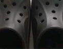 CROCS卡駱馳洞洞鞋貝雅男鞋女鞋輕便耐磨一腳蹬拖鞋休閑鞋|10126 【預售】黑色-001 44 (280mm) 曬單實(shí)拍圖