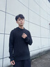 Calvin KleinJeans秋冬男女情侶休閑通勤ck刺繡V領(lǐng)絞花純棉針織衫J326795 YBI-牛乳白 L 曬單實(shí)拍圖