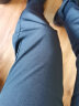 皮尔卡丹商务休闲裤男士秋冬新款加绒保暖长裤子弹力免烫中年爸爸西装裤 116黑色 32(2尺5腰围) 实拍图