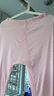 AB內衣女士春秋季純棉秋褲薄舒適單件全棉中老年媽媽款襯褲T010 粉色 XL 曬單實(shí)拍圖