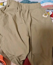 嘟嘟家兒童褲子春裝吸汗快干男童休閑褲春秋帥氣女童長(cháng)褲洋氣寶寶童褲潮 軍綠色 120 曬單實(shí)拍圖