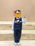 GOKU男童西套裝秋季鋼琴演出主持人西服兒童合唱服高端周歲男寶寶禮服 藍西裝+馬甲+褲子+襯衫領(lǐng)結胸花 120 （建議體重37-43斤） 曬單實(shí)拍圖