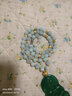 靳鈺晨（YUCHENJADE）翡翠A貨淺綠色項(xiàng)鏈圓珠玉石手串項(xiàng)鏈頸飾附帶證書(shū) 曬單實(shí)拍圖