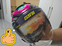 GSBgsb頭盔G-263摩托車(chē)頭盔四分之三盔雙鏡片3C認證 預留藍牙耳機槽 好事發(fā)生白（獨家新品） XL（57-58頭圍） 曬單實(shí)拍圖