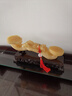 大好吉玉黃玉如意擺件玉如意客廳玄關(guān)中式辦公擺設(shè)開業(yè)喬遷慶典紀(jì)念禮品 黃玉如意+黑梓木底座+禮盒 玉如意長40厘米 曬單實拍圖