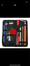 Sevinia鋼琴通用調(diào)律工具 調(diào)琴扳手調(diào)音止音叉橡膠棒配件六件套 18件套調(diào)律工具 曬單實(shí)拍圖