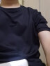 龙牙（Dragon Tooth） 龙牙六代B2级圆领衫战术短袖t恤男体能短袖户外君品 极夜黑 180/100A（高178-183重155-170 实拍图