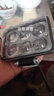 朋威汽車(chē)LED射燈大燈電動(dòng)車(chē)燈led改裝車(chē)燈12v24V-80付通用越野車(chē)射燈外置前大燈貨車(chē)燈超亮 汽車(chē)高亮3寸方6燈LED透鏡方燈 曬單實(shí)拍圖
