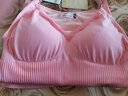 浪莎保暖內衣女秋冬季加絨加厚背心女防寒吊帶保暖秋衣女士無(wú)袖束身衣 粉紅加絨加厚 均碼 【建議體重90-140斤】 曬單實(shí)拍圖