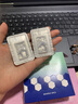 MeetFree彌氛美瞳月拋彩色隱形眼鏡大小直徑男女自然混血棋盤(pán)格2片裝 雅人韻士 灰 400° 曬單實(shí)拍圖