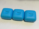 驛路途騰密封旅行香皂盒 帶蓋肥皂盒旅游洗漱用品簡(jiǎn)約時(shí)尚收納盒 2個(gè)裝 方形小號天藍色 曬單實(shí)拍圖